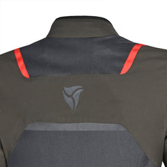 R-TECH SPIRAL MESH CHAQUETA DE MOTO DE HOMBRE TEXTIL  ARENA GRIS ROJO 