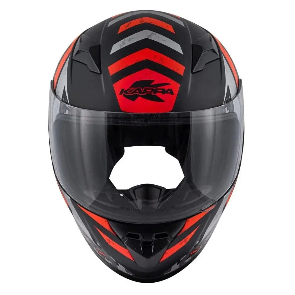 KAPPA KJ04 Boomd Prox Junior Moto Integrali Caschi Nero Rosso