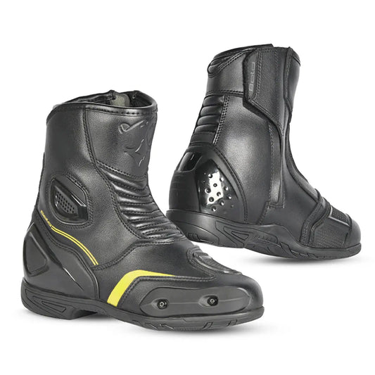 Bela Faster 2.0 racing  Motociclo Stivale Da Corsa Nero Giallo - Yamoto.it
