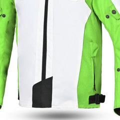 Shua Immortal Jacket impermeabile Verde zip