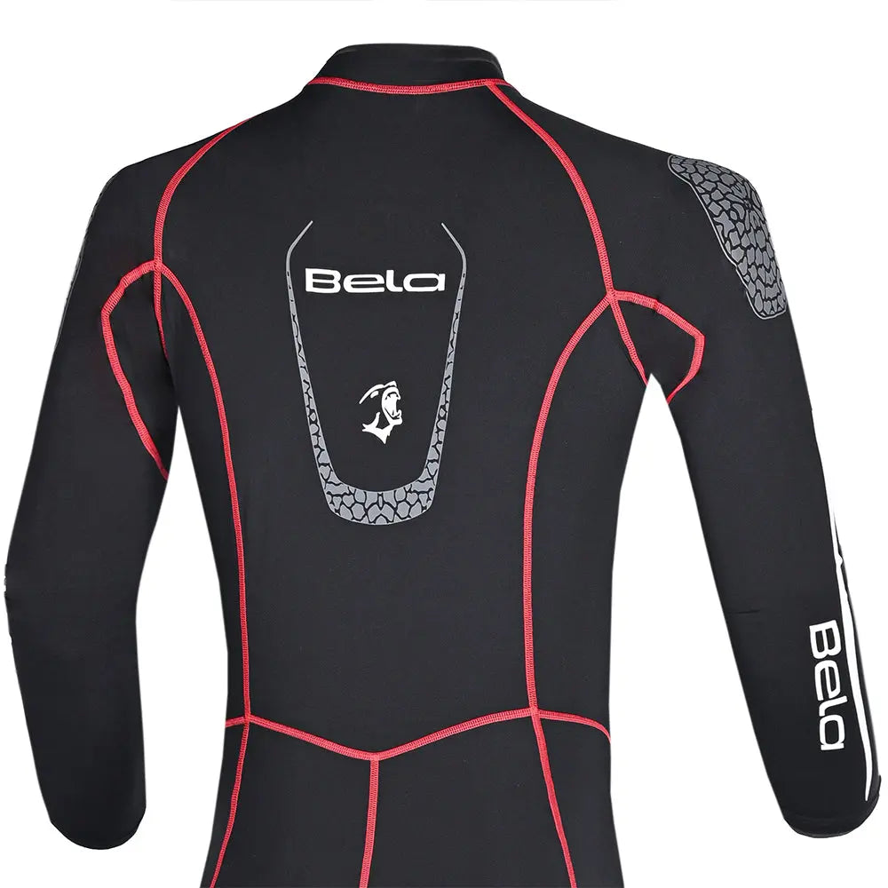 BELA - Sototuta TERMICO MATRIX DE MOTO NERO/ROSSO back shoulder