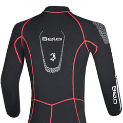 BELA - Sototuta TERMICO MATRIX DE MOTO NERO/ROSSO back shoulder