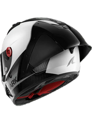 SHARK AERON-GP BLANK SP Carbon Caschi Integrali Bianco Anthracite 