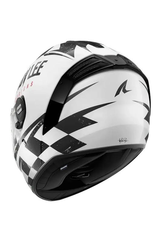 SHARK SPARTAN RS Moto Integrali Caschi Blanco Negro – Yamoto.it