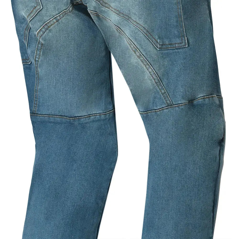 Bela Rocker Jeans Moto per Uomo Azzurro