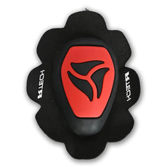R-TECH KNEE SLIDER NERO ROSSO 