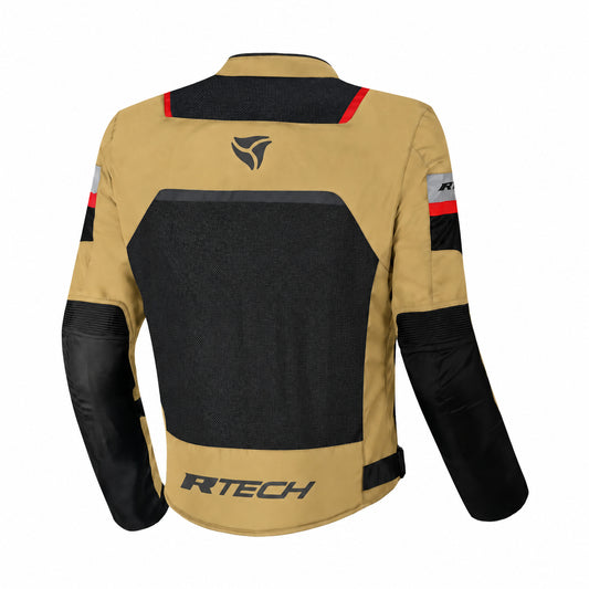 R-TECH SPIRAL MESH TESSILE GIACCA DI MOTO OLIVA NERO – Yamoto.it