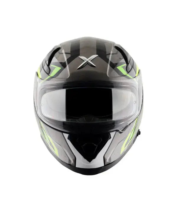 AXOR Helmets APEX ROADTRIP CASCHI INTEGRALE NERO OPACO GIALLO FLUO 