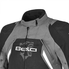 Bela Cordaniel Giacca moto - Nera/Grigio scuro 