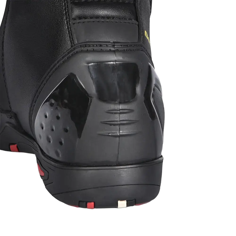 Bela Strip stivali da moto sportivo Nero/Giallo Flu 