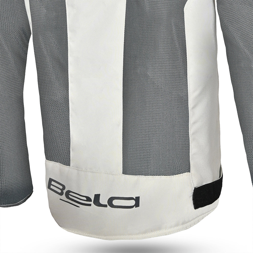Bela MESH PRO GIACCA MOTO IN TESSUTO TRAFORATO ESTIVA UOMO GHIACCIO/GRIGIO 
