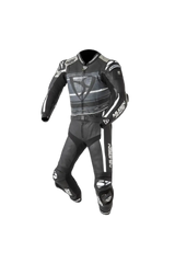MUGENRACE MNR-2008 Rc-Max Due Tuta pelle Bianca Nera Grigia
