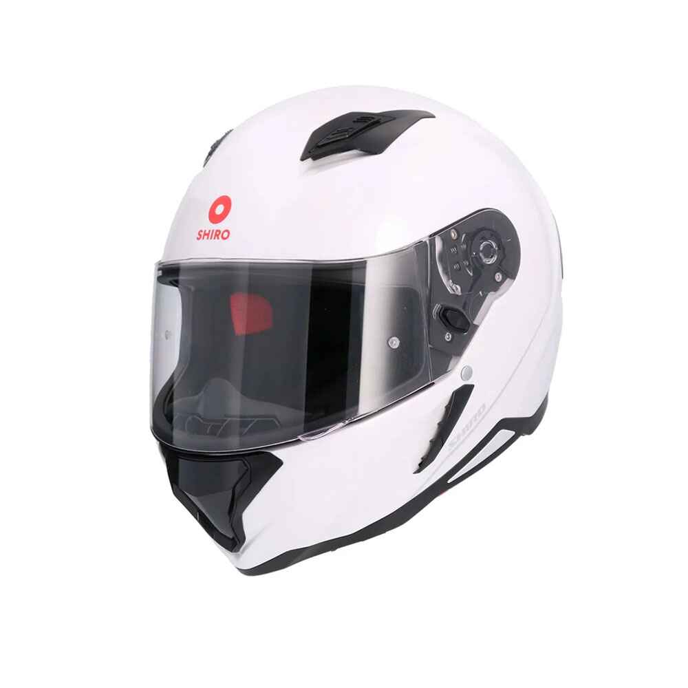 SHIRO HUNTER SH-890 EDGE CASCHI INTEGRALI DA MOTO BLANCO PERLA