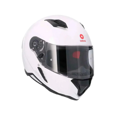 SHIRO HUNTER SH-890 EDGE Moto Integrali Caschi Blanco Perla 