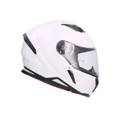 SHIRO HUNTER SH-890 EDGE Moto Integrali Caschi Blanco Perla 