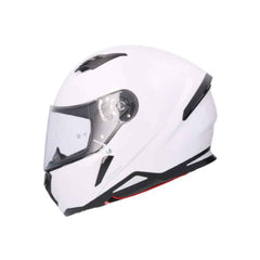 SHIRO HUNTER SH-890 EDGE CASCHI INTEGRALI DA MOTO BLANCO PERLA