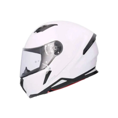 SHIRO HUNTER SH-890 EDGE Moto Integrali Caschi Blanco Perla 