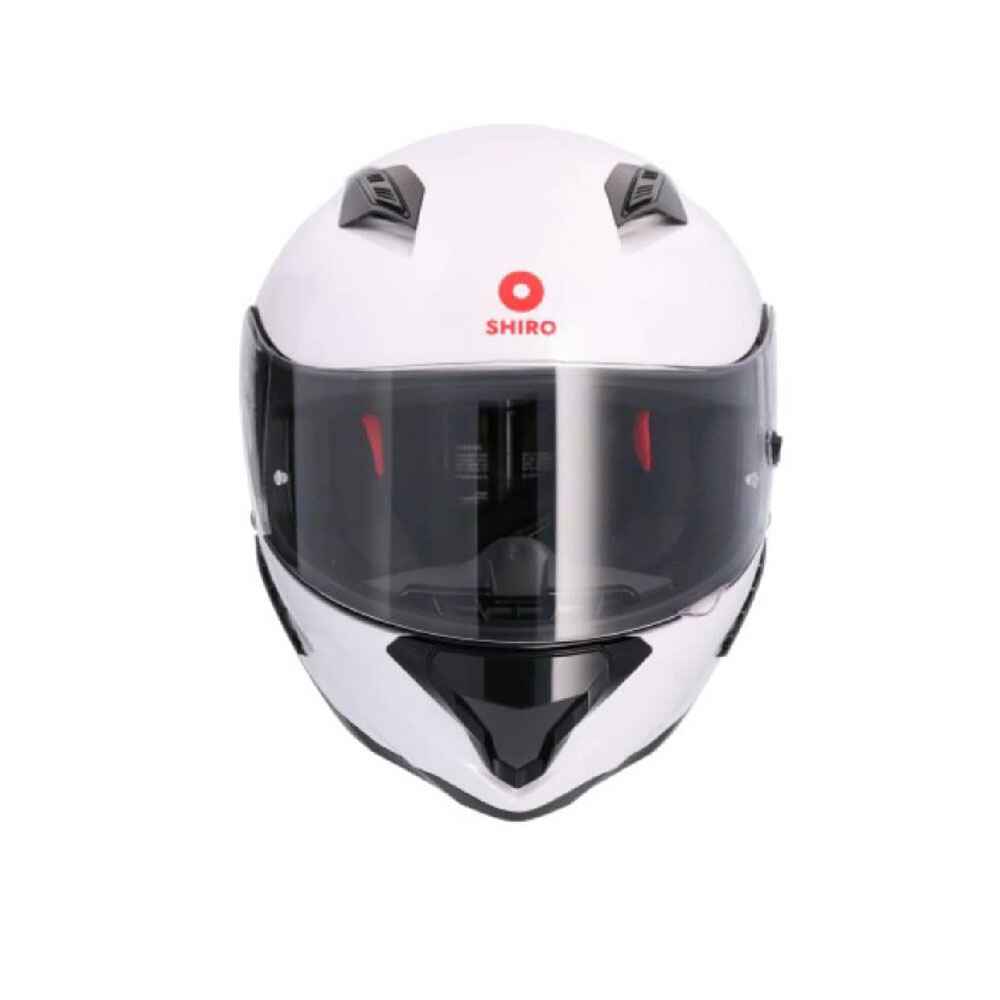 SHIRO HUNTER SH-890 EDGE CASCHI INTEGRALI DA MOTO BLANCO PERLA 