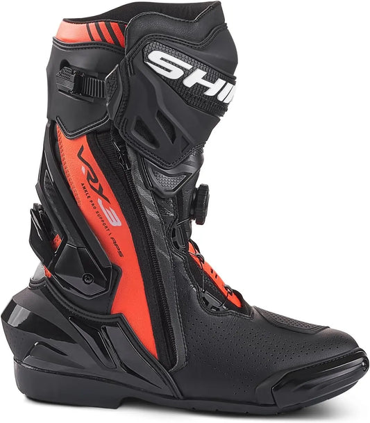 SHIMA - VRX-3 Man Racing Boot Negro/Rojo