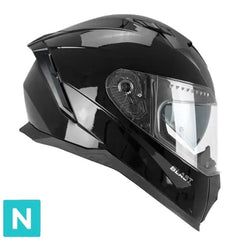 CGM 311A BLAST MONO CASCO INTEGRALE MOTO NERO LUCIDO 