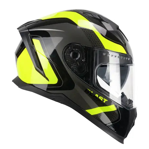 CGM - 311R BLAST RACE Nero Giallo fluo - SECURTEX MOTOR S.L (t/a MaximoMoto)