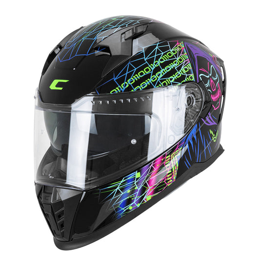 CGM 311T BLAST TECH CASCO DI MOTO INTEGRALES NEGRO MORADO VERDE FLUOR – Yamoto.it