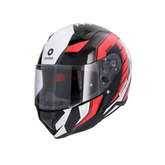 SHIRO HUNTER SH-890 EDGE MOTO INTEGRALI CASCHI NERO ROSSO BIANCO 