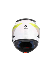 SHIRO EXPLORER MAVERICK Moto Modulari Caschi Blanco Grigio Giallo 