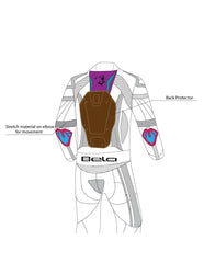 BELA - Mono 1 PC Rocket Mix Kangaroo Negro/Verde - SECURTEX MOTOR S.L (t/a MaximoMoto)