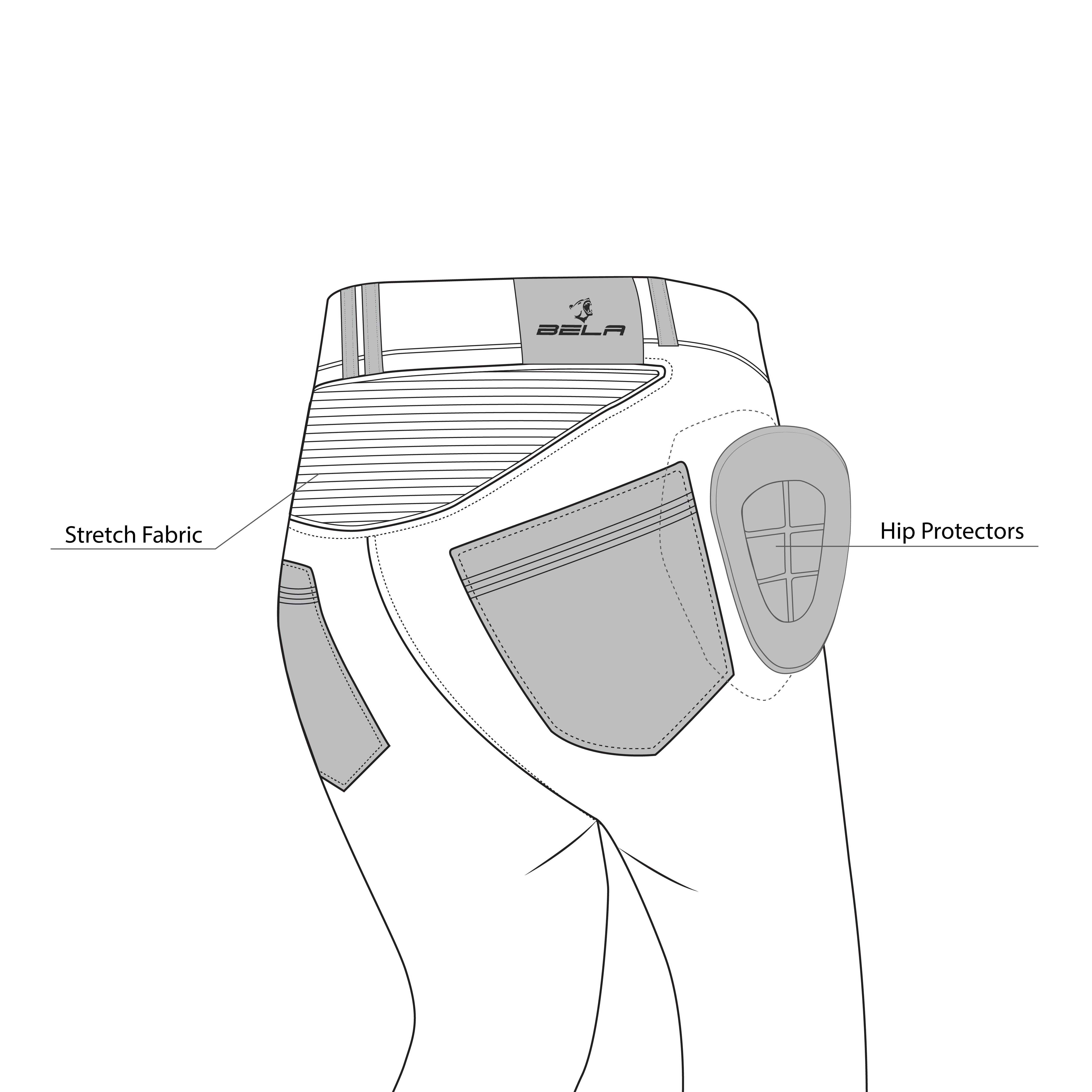 BELA BOSTON JEANS DI MOTO UOMO BLU 