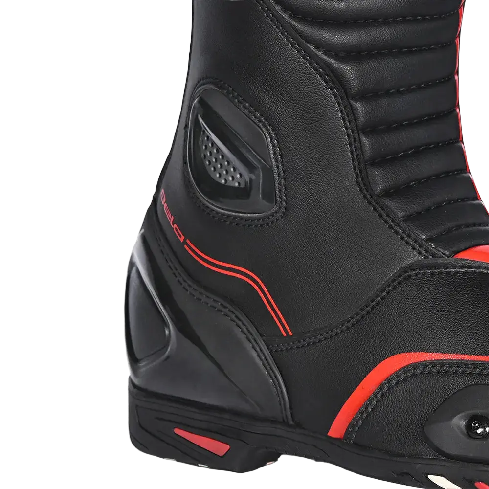 Bela Strip Black Rosso sportivo stivali 