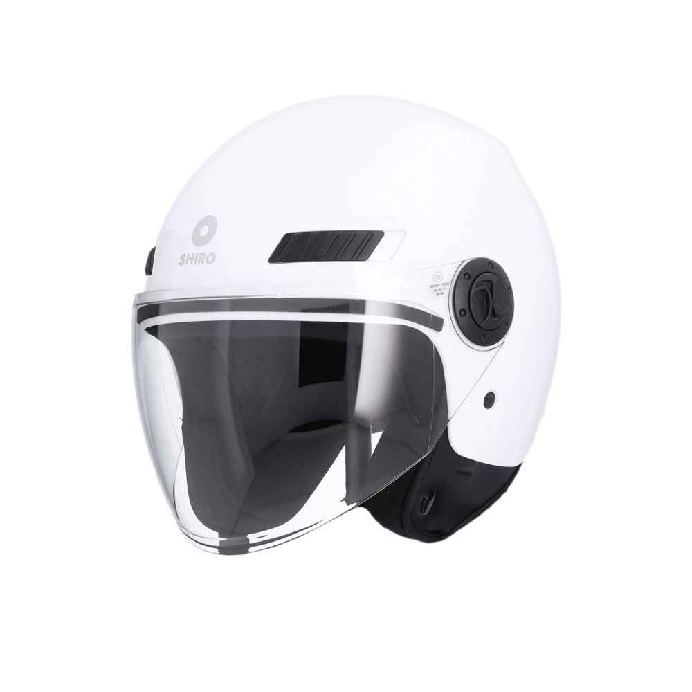 SHIRO SH-62 KIOTO MOTO JET CASCHI BIANCO