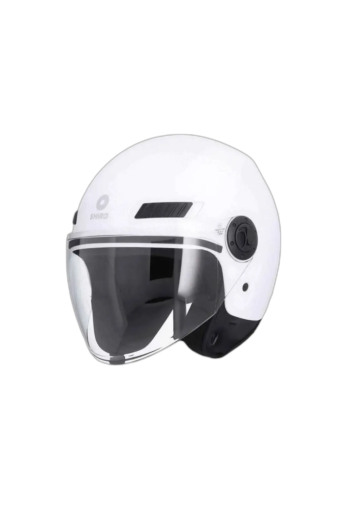 SHIRO SH-62 KIOTO Moto Jet Caschi Bianco 