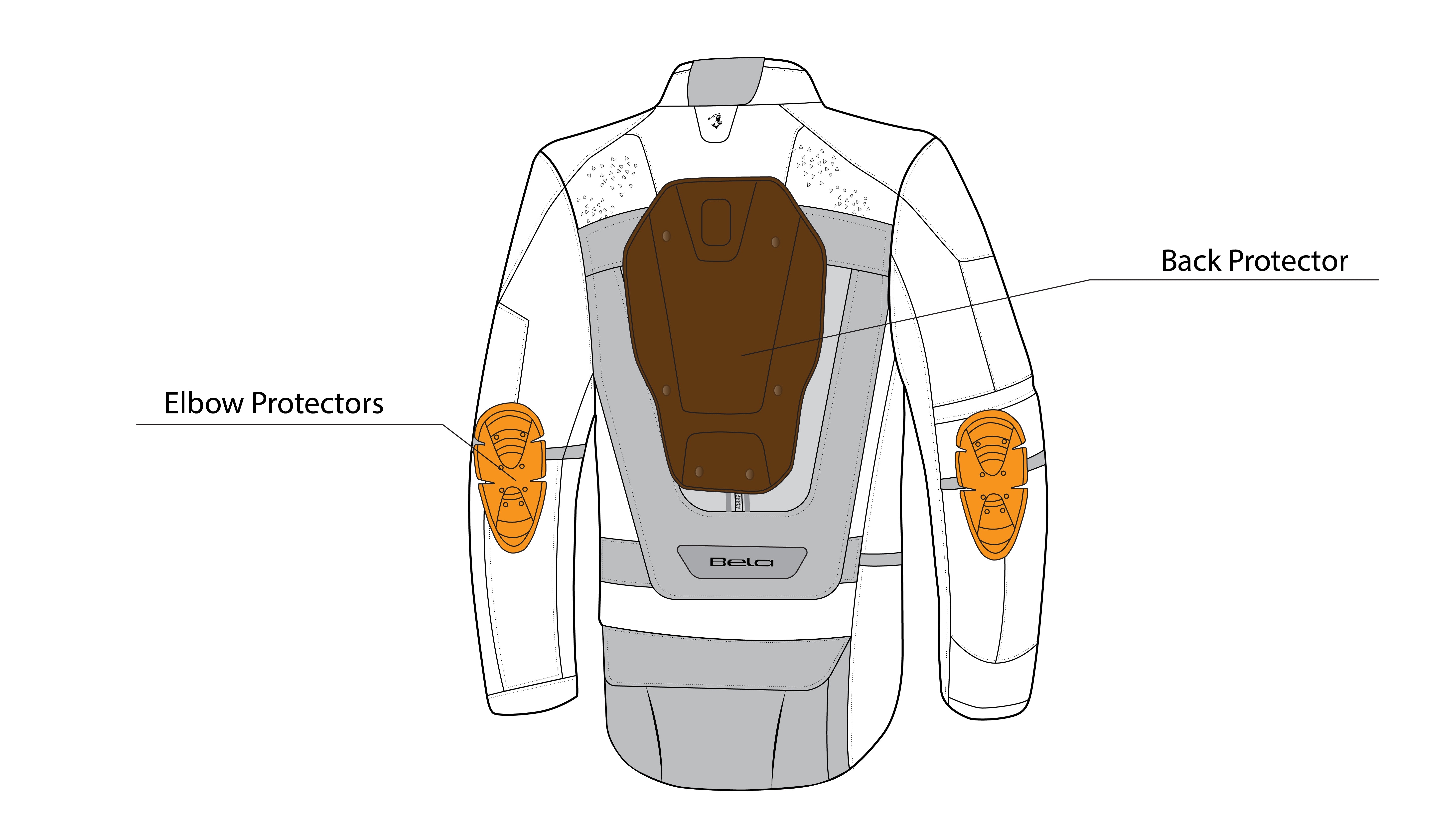 BELA CROSSROAD EXTREME WP 3 IN 1 CHAQUETA DE HOMBRE NEGRO 
