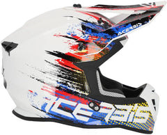 ACERBIS - CASCO LINEAR 2206 BIANCO/BLU/ROSSO - SECURTEX MOTOR S.L (t/a MaximoMoto)
