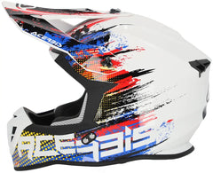 ACERBIS - CASCO LINEAR 2206 BIANCO/BLU/ROSSO - SECURTEX MOTOR S.L (t/a MaximoMoto)