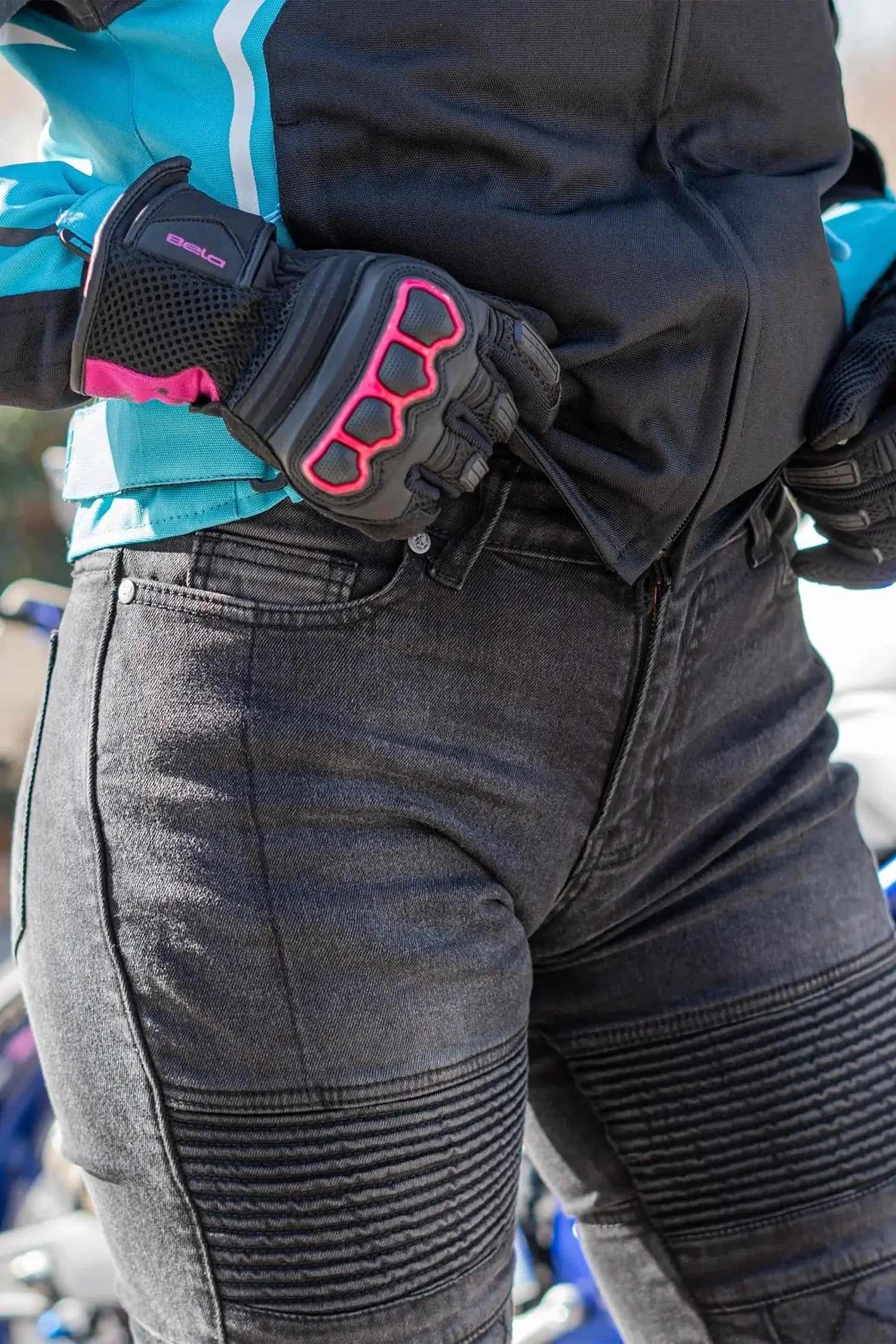 BELA - Pantalón Denim Jeans Street Lady CE Vaquero Negro 