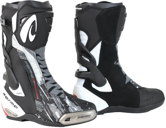 FORMA PHANTOM FLOW MOTORCYCLE BOOTS BLACK WHITE – Yamoto.it