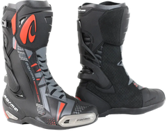 FORMA Phantom Stivali Da Moto Fuoristrada Nero Grigio Rosso 