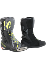 FORMA Phantom Stivali Da Moto Fuoristrada Nero Grigio Giallo 