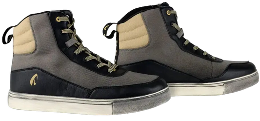 Forma Milano Flow Scarpe da moto Nero Ecru 