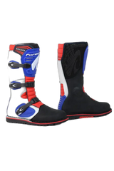 FORMA Boulder Stivali da motocross Bianco Rosso Blu 