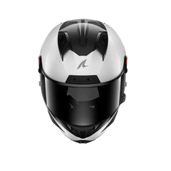 SHARK AERON-GP BLANK SP Carbon Caschi Integrali Bianco Anthracite 