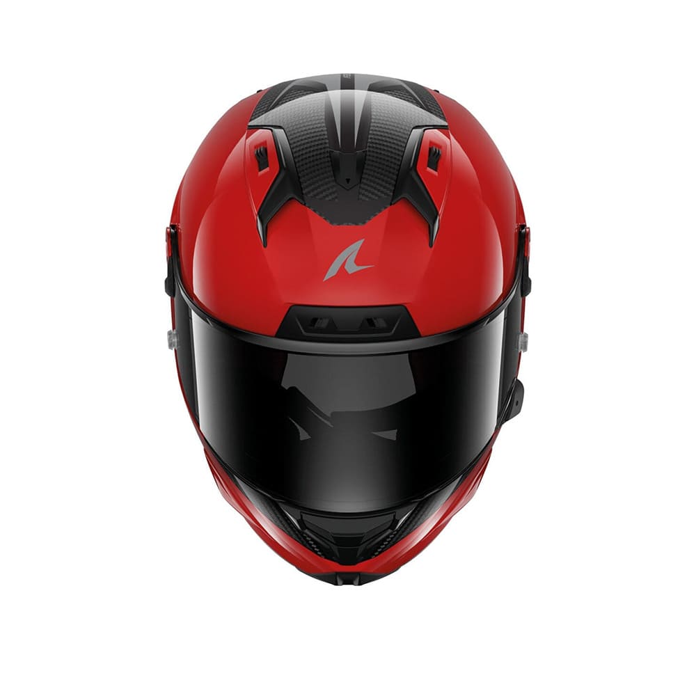 SHARK AERON-GP BLANK SP Carbonio  Integrali Caschi Antracite Rosso 