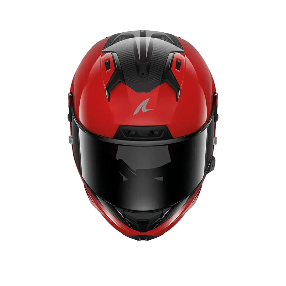SHARK AERON-GP BLANK SP Carbonio  Integrali Caschi Antracite Rosso 