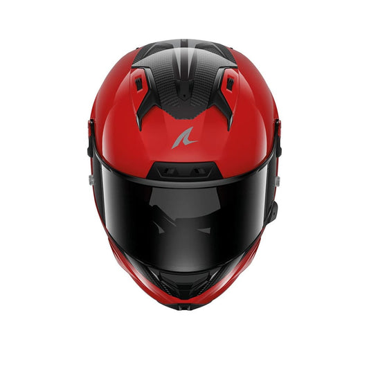 SHARK AERON-GP BLANK SP Carbonio  Integrali Caschi Antracite Rosso 