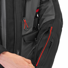 SHIMA DUNE LADY CHAQUETA TEXTIL DE MOTO ROJO 