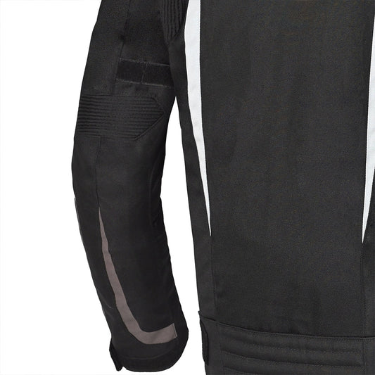 BELA HIGHLAND GIACCA MOTO UOMO NERO BIANCO ARANCIONE – Yamoto.it