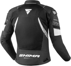 SHIMA Mesh Pro 2.0 Giacca Da Moto Da Uomo Nero Bianco 
