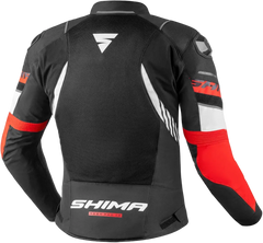 SHIMA Mesh Pro 2.0 Giacca Da Moto Da Uomo Nero Rosso 